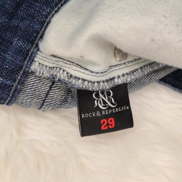 Rock & Republic Jean Shorts - Picture 4 of 9